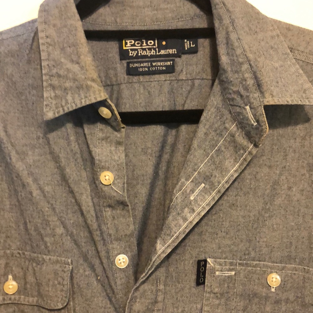 Polo by Ralph Lauren Dungaree Work Shirt.